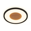 Brilo - LED stropné svietidlo SUFIT WOOD LED/18W/230V 3000K pr. 29 cm