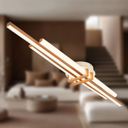 Brilo - LED stropné svietidlo TINKA LED/30W/230V 3000K medené