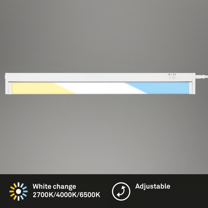 Brilo - LED svietidlo pod kuchynskú linku LED/6W/230V 2700/4000/6500K 54,5 cm biela