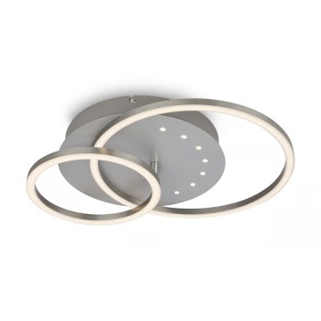 Brilo - stmievateľné stropné LED svietidlo LED/26W/230V 3000K matný chróm