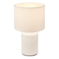 Brilo - Stolná lampa INO 1xE14/10W/230V biela