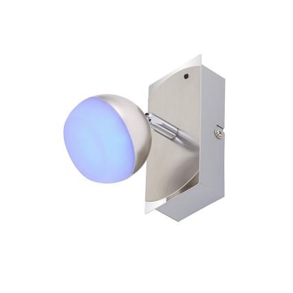 Briloner 2040-012 - LED RGB stmievateľné bodové svietidlo LED/3,3W/230V + diaľkový ovládač