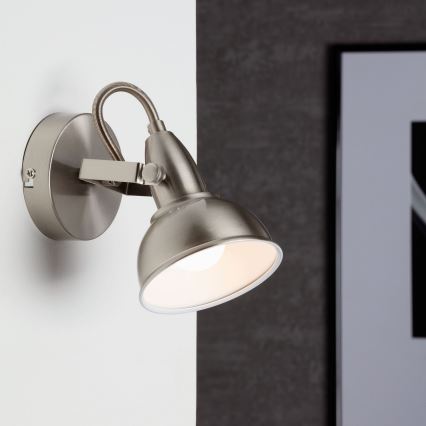 Briloner 2049-012 - Nástenné bodové svietidlo SOFT 1xE14/40W/230V