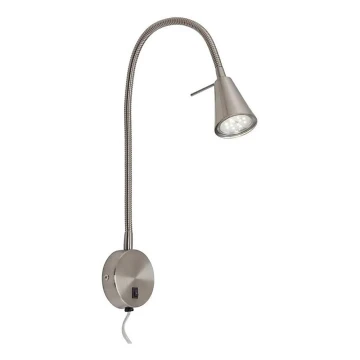 Briloner 2082-012 - LED flexibilné nástenné svietidlo COMFORT LIGHT 1xGU10/5W/230V matný chróm