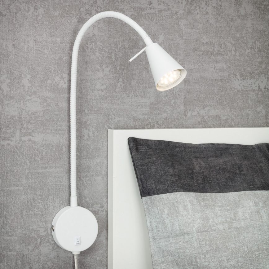 Briloner 2082-016 - LED Nástenná lampa COMFORT LIGHT 1xGU10/5W/230V biela
