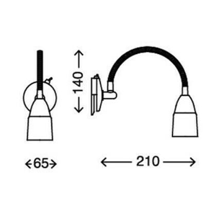 Briloner 2097-018 - LED Nástenné svietidlo 1xG9/2,25W/230V