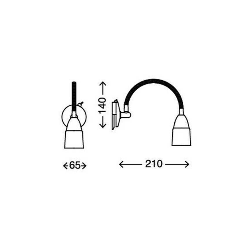 Briloner 2097-018 - LED Osvetlenie zrkadla SPLASH 1xG9/2,5W/230V