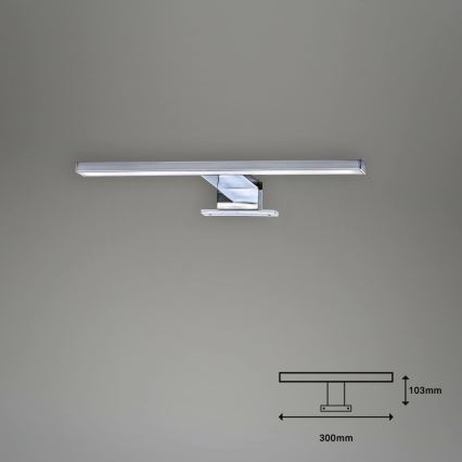 Briloner 2104-018 - LED Kúpeľňové osvetlenie zrkadla DUN LED/5W/230V 30 cm IP44