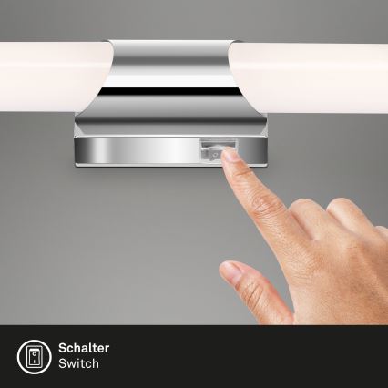 Briloner 2111-018 - LED Kúpeľňové nástenné svietidlo SPLASH LED/6,5W/230V IP44