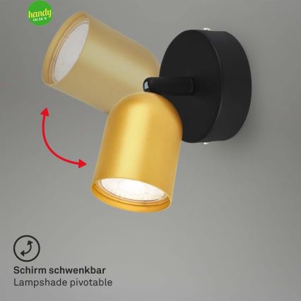 Briloner 2145-017 - Nástenné bodové svietidlo 1xGU10/9W/230V