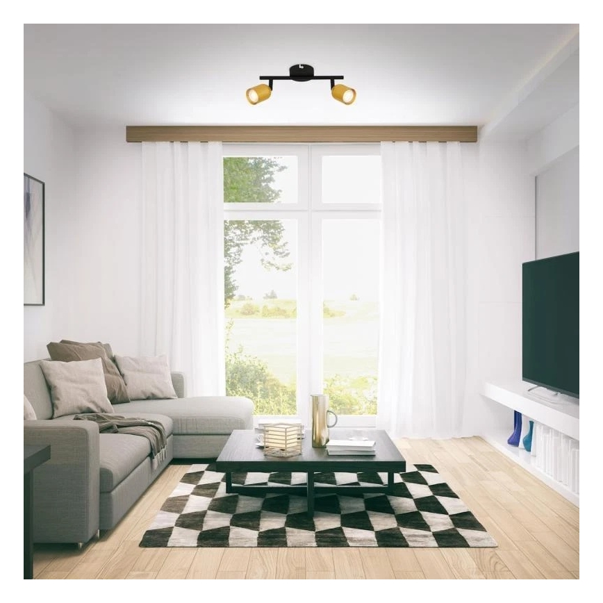 Briloner 2145-027 - Bodové svietidlo 2xGU10/9W/230V