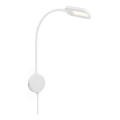 Briloner 2177016 - LED Stmievateľná flexibilná nástenná lampa LED/6W/230V biela