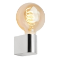 Briloner 2182-018 - Kúpeľňové nástenné svietidlo DONGA 1xE27/10W/230V IP44 lesklý chróm