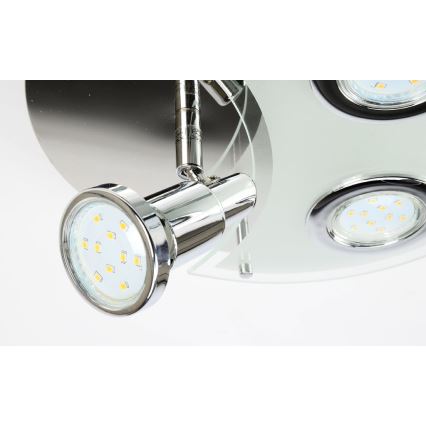 Briloner 2228-038 - LED Bodové svietidlo SPLASH 3xGU10/3W/230V