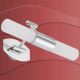 Briloner 2235-028LM - LED Nástenné svietidlo SURF 2xLED-E14/5W/230V