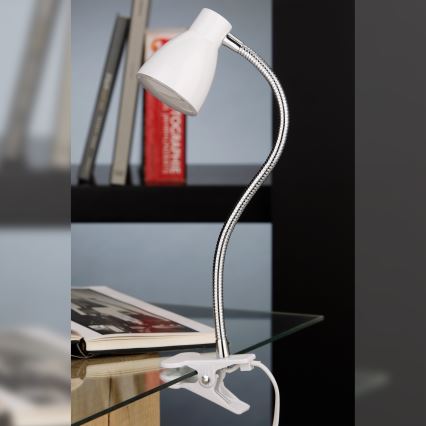 Briloner 2615-016P - LED Lampa s klipom GRIP LED/2,5W/230V biela