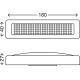 Briloner 2689-034 - LED Dotykové orientačné svietidlo LERO LED/0,18W/3xAAA strieborná
