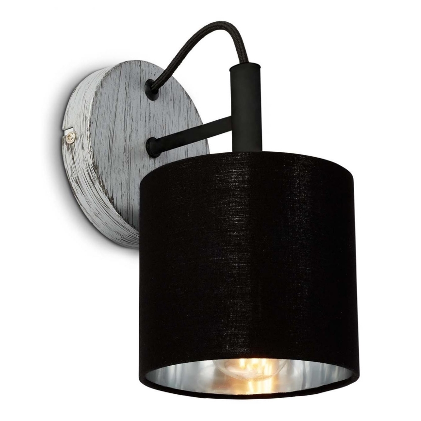 Briloner 2737-014 - Nástenné svietidlo SILVER CRAFTED 1xE14/25W/230V