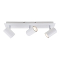 Briloner 2857-036 - Bodové svietidlo SPOT 3xGU10/40W/230V biela