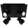 Briloner 2861-045 - LED Bodové svietidlo SPOT 4xGU10/5W/230V čierna