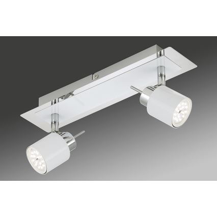 Briloner 2866-026 - LED Bodové svietidlo SPOT 2xGU10/5W/230V