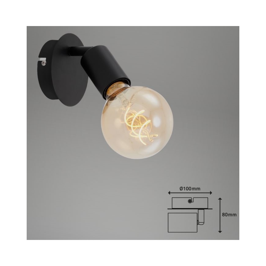 Briloner 2868-015 - Nástenné bodové svietidlo SPOT 1xE27/60W/230V