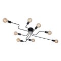 Briloner 2888-085 - Prisadený luster FARETTO 8xE27/60W/230V čierna
