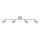 Briloner 2906-044 - LED Bodové svietidlo PICCO 4xGU10/3W/230V