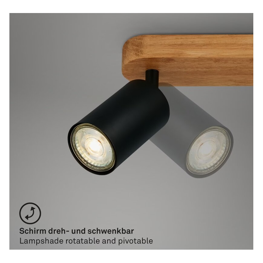 Briloner 2922-025 - Bodové svietidlo SPOT 2xGU10/9W/230V