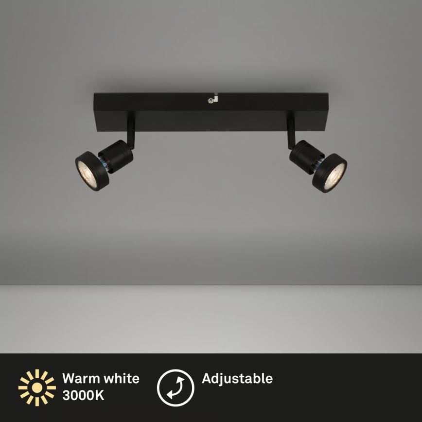 Briloner 2926-025 - LED bodové svietidlo 2xGU10/4,9W/230V