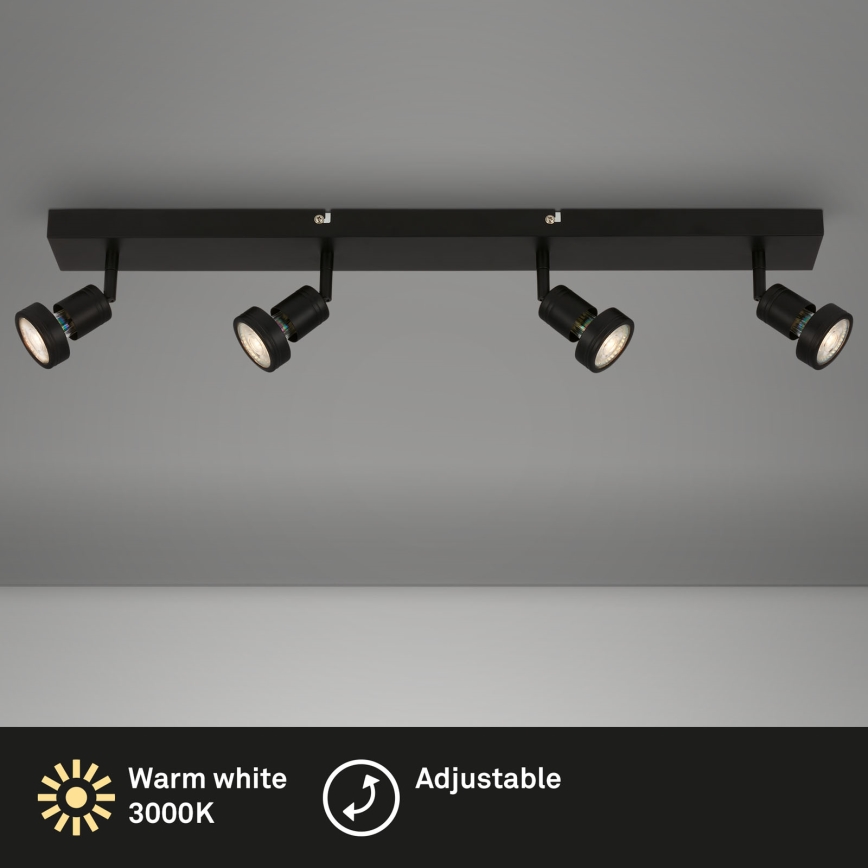 Briloner 2926-045 - LED bodové svietidlo 4xGU10/4,9W/230V