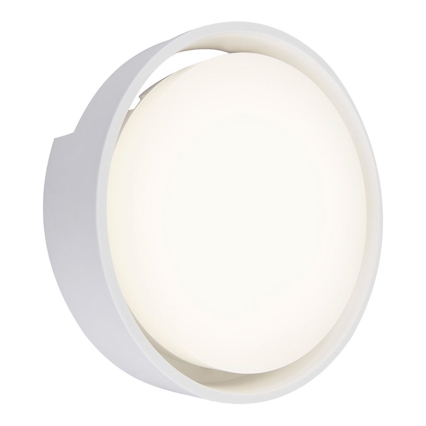 Briloner 3019-016 - LED Vonkajšie nástenné svietidlo GENUA LED/18W/230V IP44 biela