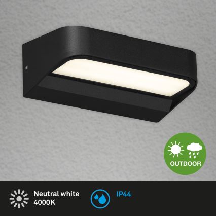 Briloner 3036-015 - LED Vonkajšie nástenné svietidlo AHLEN LED/8W/230V IP44