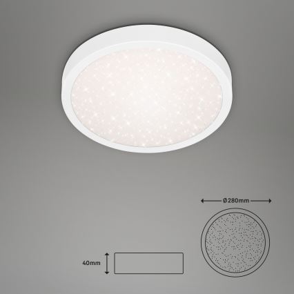 Briloner 3048-016 - LED Stropné svietidlo RUNA LED/18W/230V biela