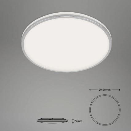 Briloner 3065-014 - LED stmievateľné stropné svietidlo IVY LED/42W/230V Wi-Fi Tuya pr. 49 cm + diaľkové ovládanie