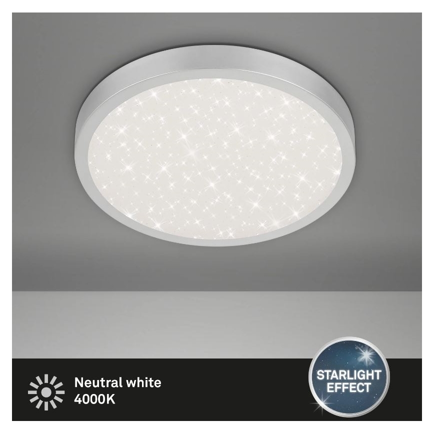 Briloner 3071-014 - LED Stropné svietidlo RUNA LED/24W/230V strieborná