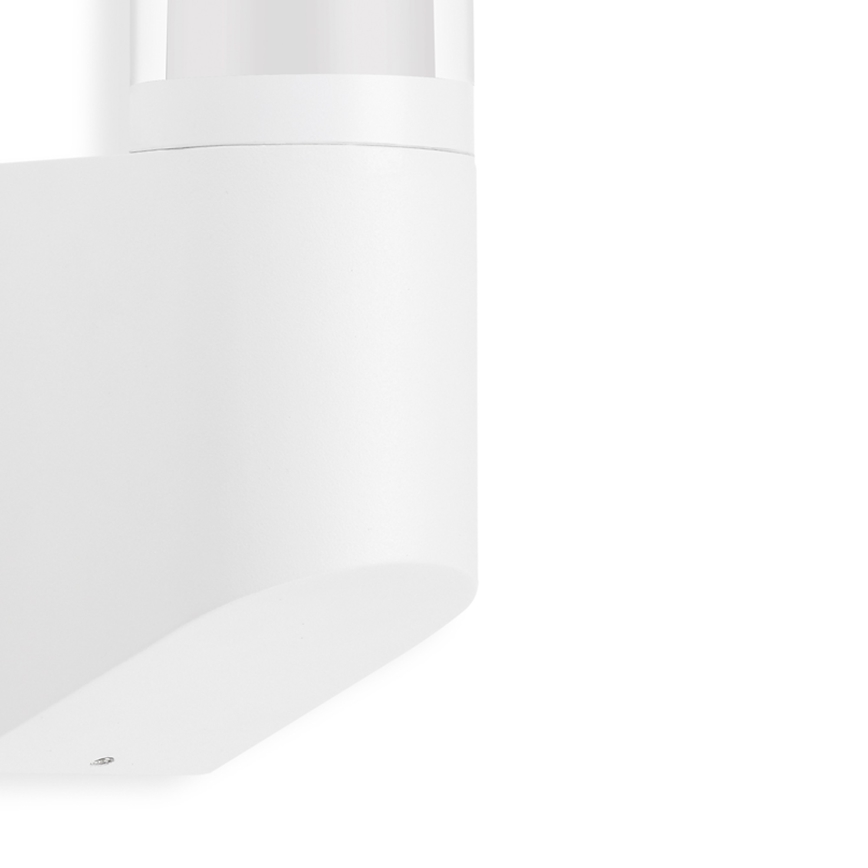 Briloner 311306TF - LED Vonkajšie nástenné svietidlo LED/8W/230V 4000K IP44 biela