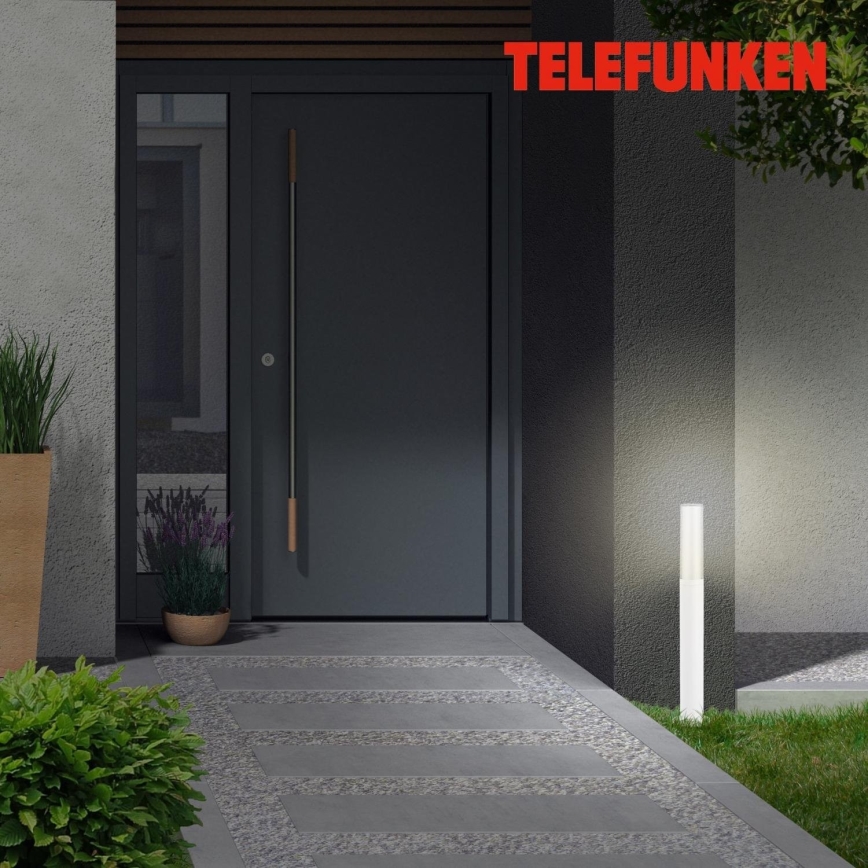 Briloner 311406TF - LED Vonkajšia lampa LED/8W/230V IP44 4000K 57 cm biela