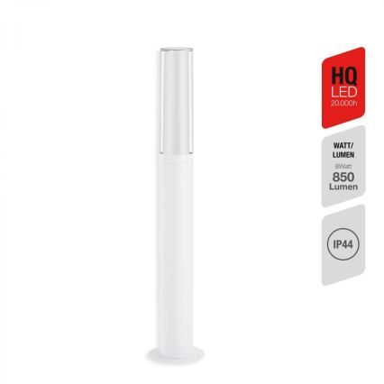 Briloner 311406TF - LED Vonkajšia lampa LED/8W/230V IP44 4000K 57 cm biela