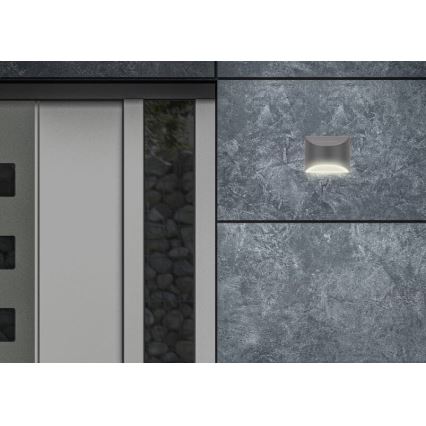 Briloner 3133015 - LED Solárne nástenné svietidlo LED/2W/3,7V IP44 3000K