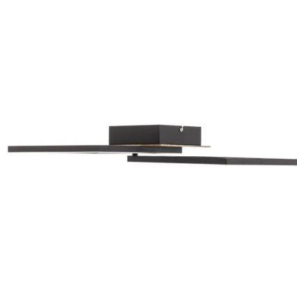 Briloner 3210-014 - LED Stmievateľné stropné svietidlo FRAME 2xLED/11W/230V hnedá