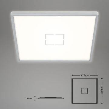 Briloner 3393-014 - LED Stropné svietidlo FREE LED/22W/230V 42x42 cm