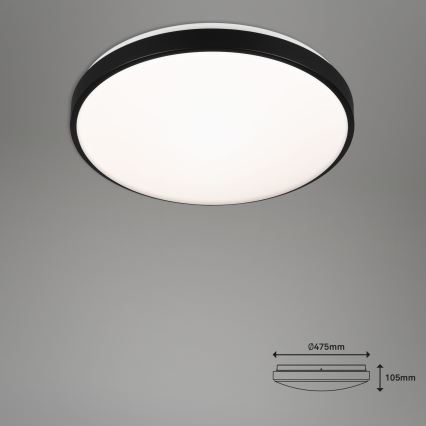 Briloner 3430-015 - LED Stmievateľné stropné svietidlo MANNY LED/48W/230V + diaľkové ovládanie