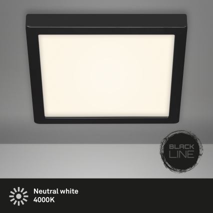 Briloner 3467-415 - LED Stropné svietidlo FIRE LED/21W/230V 30x30 cm