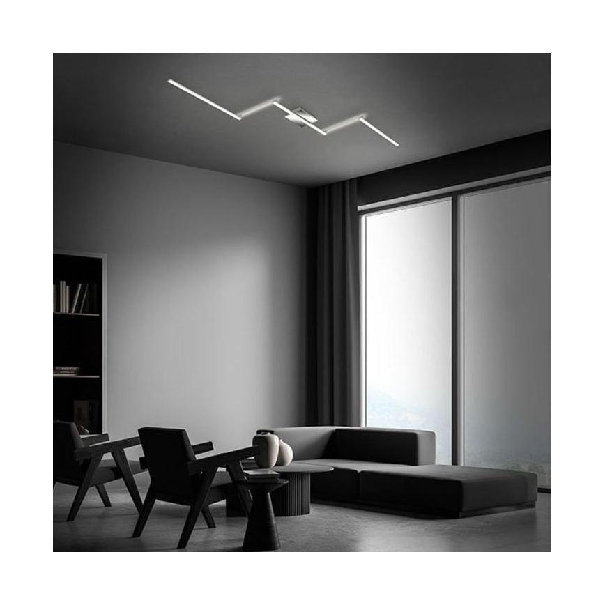 Briloner 3501-018 - LED Prisadený luster STAFF 5xLED/4,8W/230V matný chróm