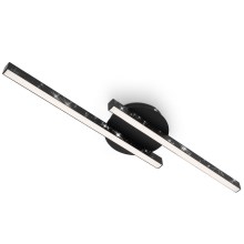 Briloner 3517-025 - LED Prisadený luster REY 2xLED/6W/230V čierna