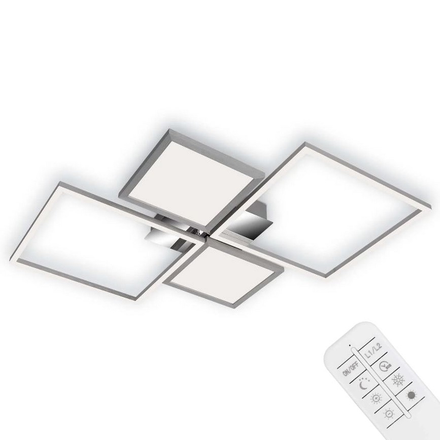 Briloner 3530-018 - LED Stmievateľný prisadený luster FRAME LED/40W/230V 3000-6500K + diaľkové ovládanie