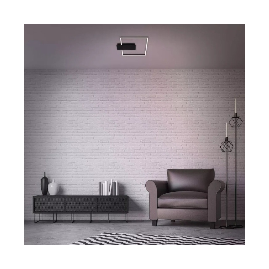 Briloner 3544-015 - LED Stmievateľné stropné svietidlo NICO LED/12W/230V čierna