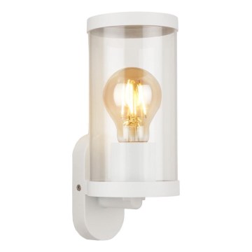 Briloner 3600-016 - Vonkajšie nástenné svietidlo KAIRO 1xE27/12W/230V IP44 biela
