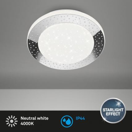 Briloner 3693-018 - LED Kúpeľňové stropné svietidlo LED/15W/230V IP44 4000K pr. 28 cm